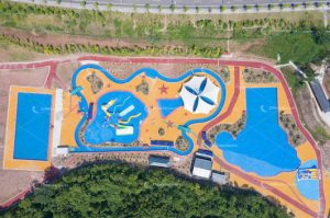 四川仁寿天府茶灵谷运动公园 5 四川营山月兔梦乐园-重明游乐乐园案例-水上乐园设备厂家